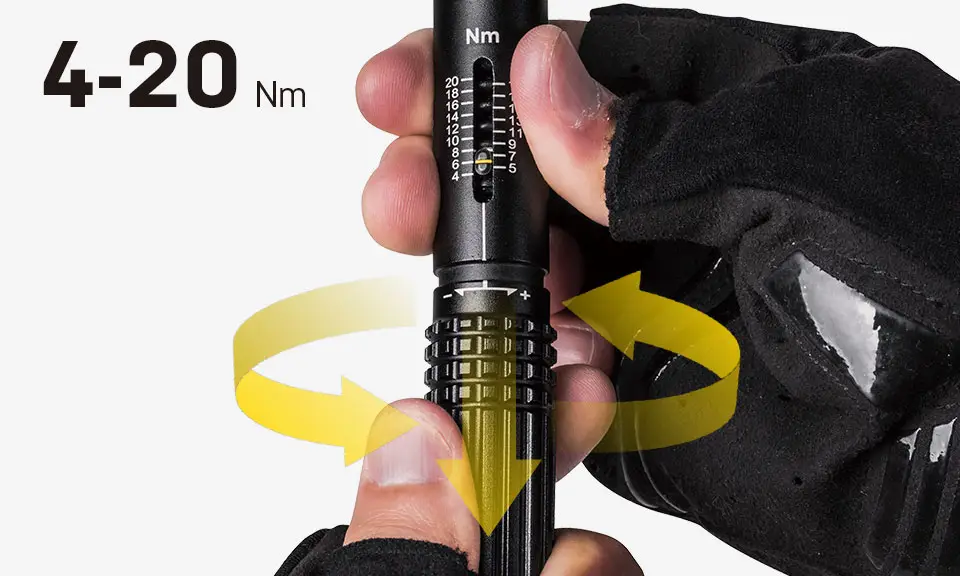 Фотографія Ключ динамометр хутро Topeak Torq Stick 4-20Nm 6