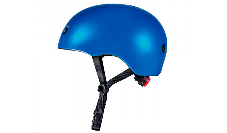 Фотография Защитный шлем MICRO Bright размер S Темно-синий металлик