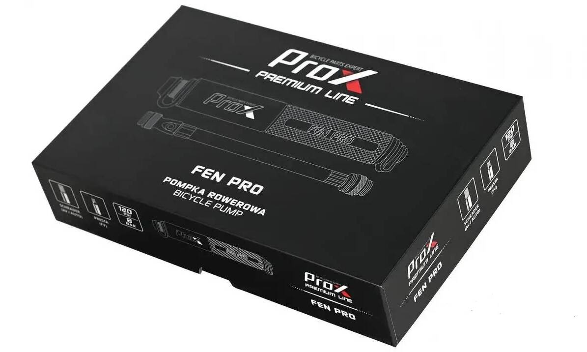 Насос ProX Cnc Fen PRO, давление до 120 PSI, , алюминиевый, чёрный  3