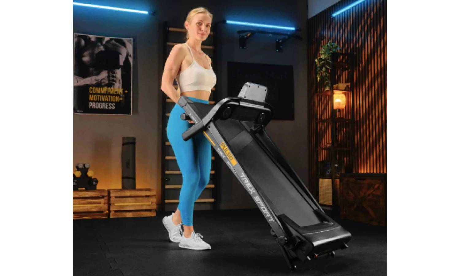 Беговая дорожка Trex Sport TX-500TM PULSO 4 Беговая дорожка Trex Sport TX-500TM PULSO 4