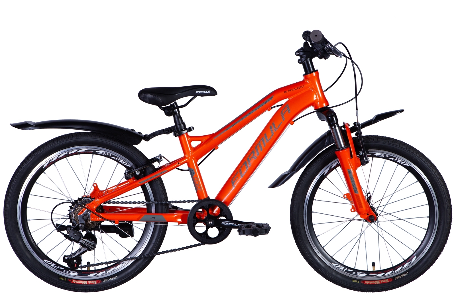 Фотография Велосипед Formula BLACKWOOD AM Vbr 20" рама 11 2024 Оранжевый
