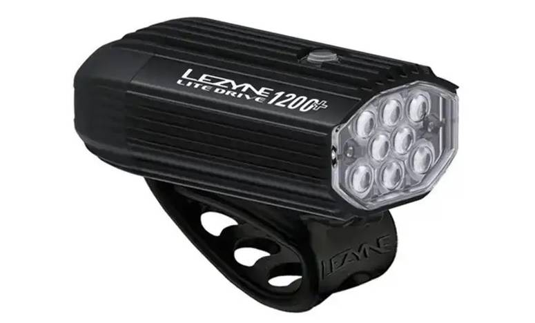 Фотографія Переднє світло Lezyne LITE DRIVE 1200+ FRONT Чорний матовий 1200 люменів Y17