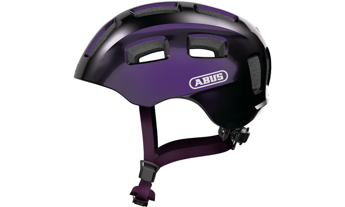 Фотография Велошлем детский ABUS YOUN-I 2.0 размер S (48-54 см) Фиолетовый