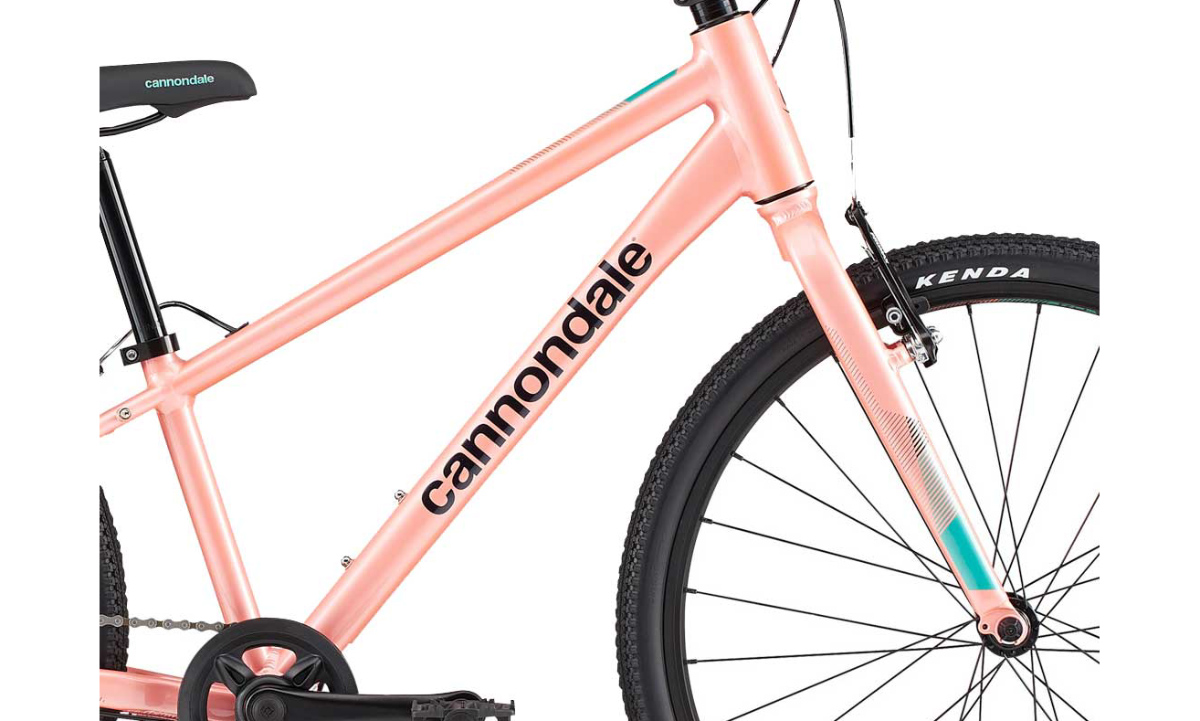 Фотография Велосипед Cannondale QUICK GIRLS OS 24" (2021) 2021 Розовый 2