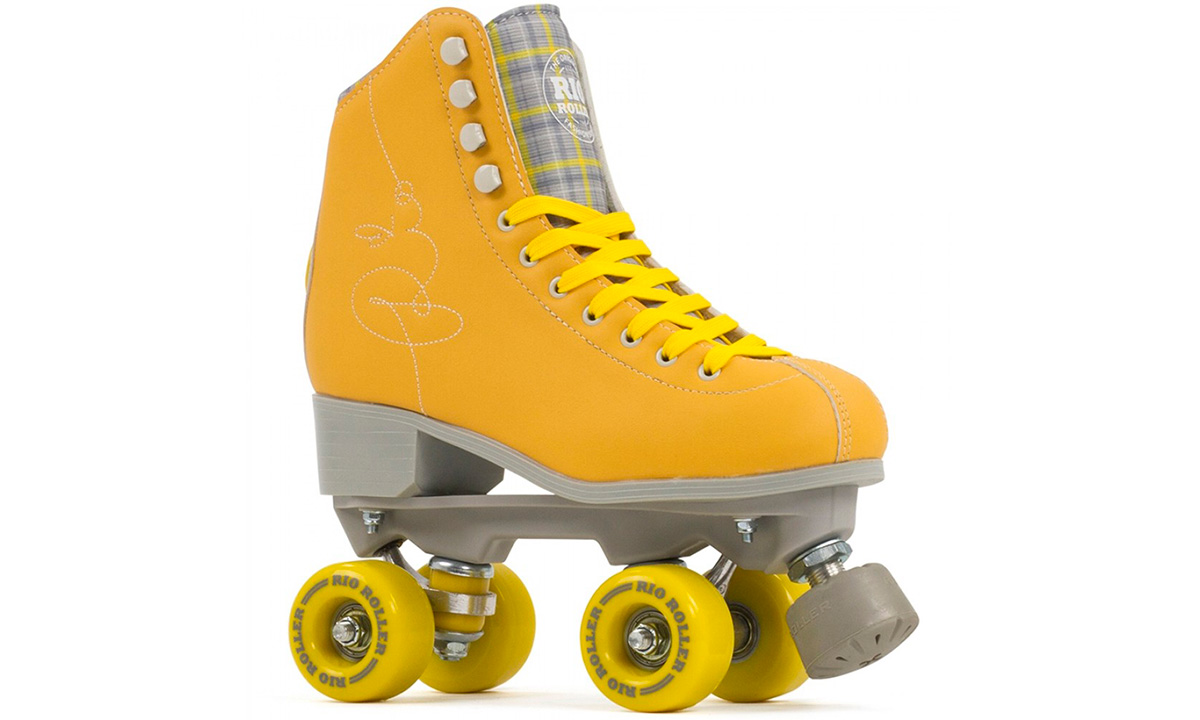 Ролики квады Rio Roller Signature, размер 35,5, Желтый 5