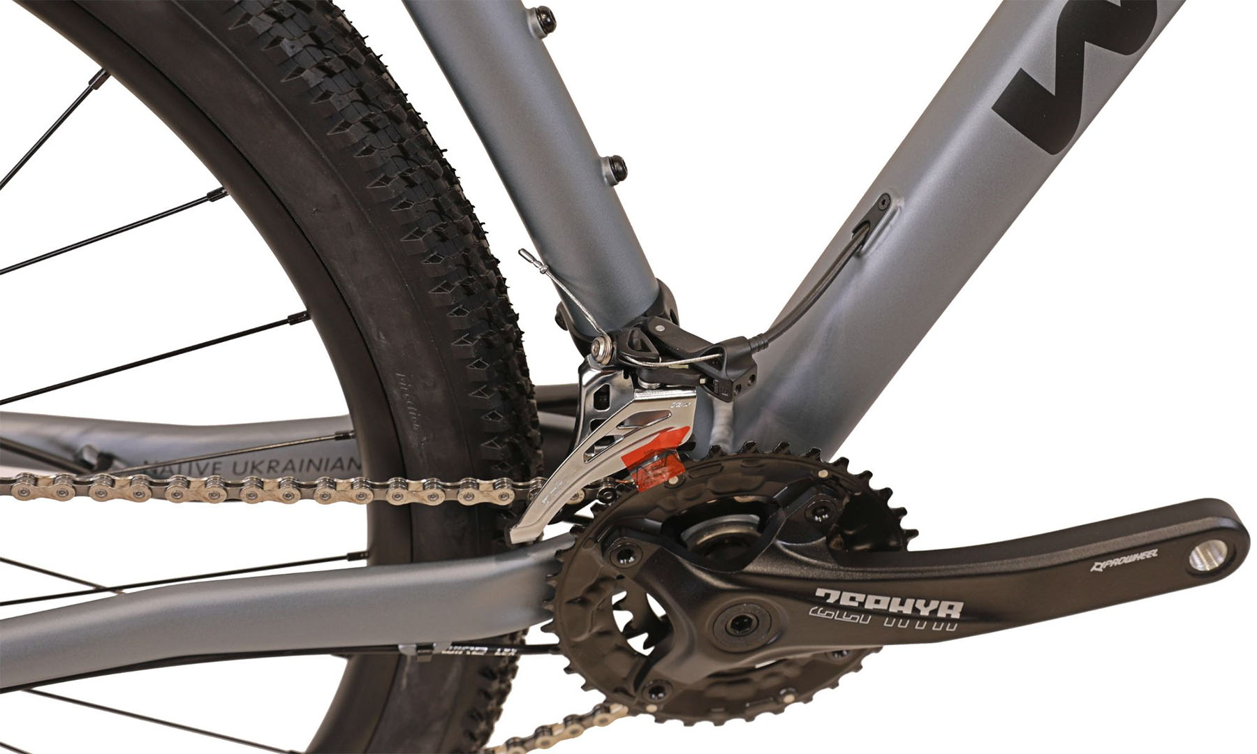 Велосипед Winner SOLID DX 29", розмір рами M, 2025, сірий (мат) 5 Велосипед Winner SOLID DX 29", розмір рами M, 2025, сірий (мат) 5