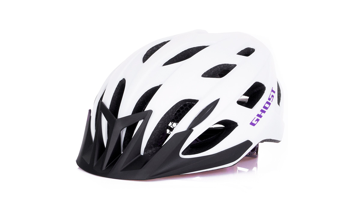 Фотография Шлем Ghost Classic, размер L (58-63 см)  Бело-черный 
