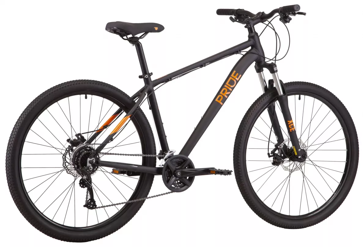 Велосипед Pride MARVEL 9.2 MICROSHIFT 29" рама ХL (2022) Чорний 3
