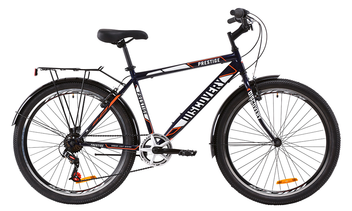 Велосипед Discovery 26" PRESTIGE MAN (2020) 2020 Синьо-білий 6