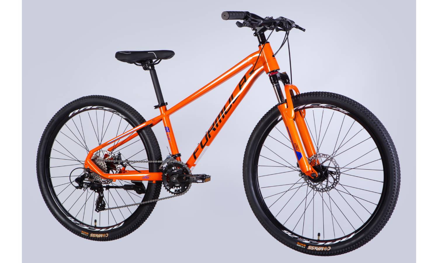 Велосипед Formula THOR DD 26" размер XS рама 13" 2025 оранжевый 6