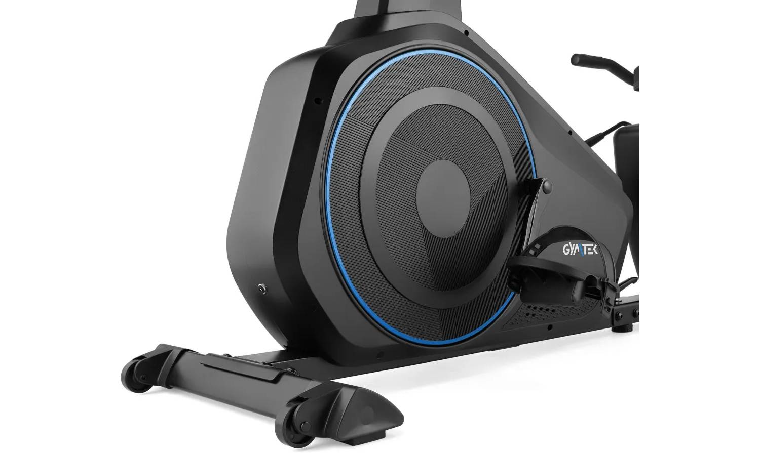 Горизонтальный велотренажер Gymtek XBR6000 электромагнитный синий 7