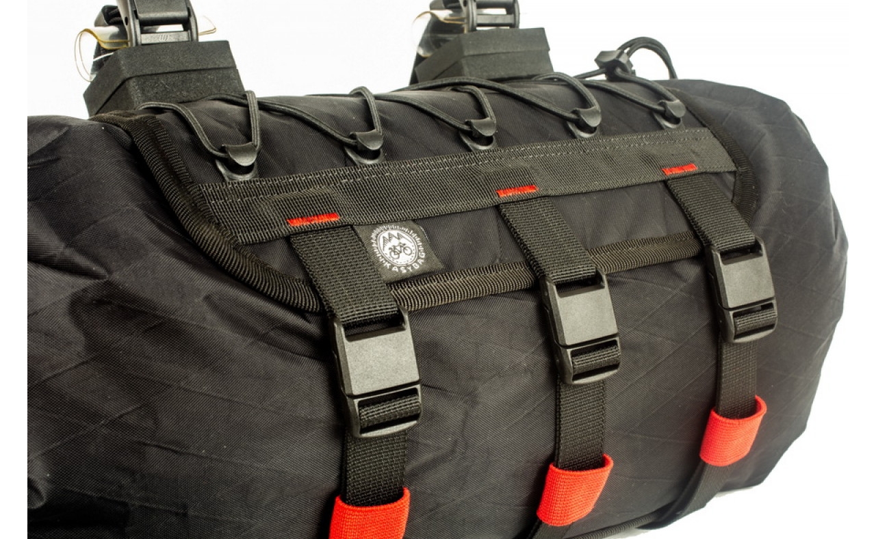 Фотографія Нарульна сумка KasyBag Handlebar X-Roll MTB L Black-Black 2