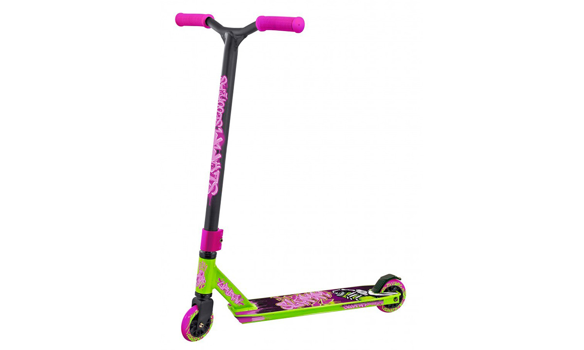 Самокат трюковой Slamm Rage Urban SL140 Зеленый 7 Самокат трюковой Slamm Rage Urban SL140 Зеленый 7