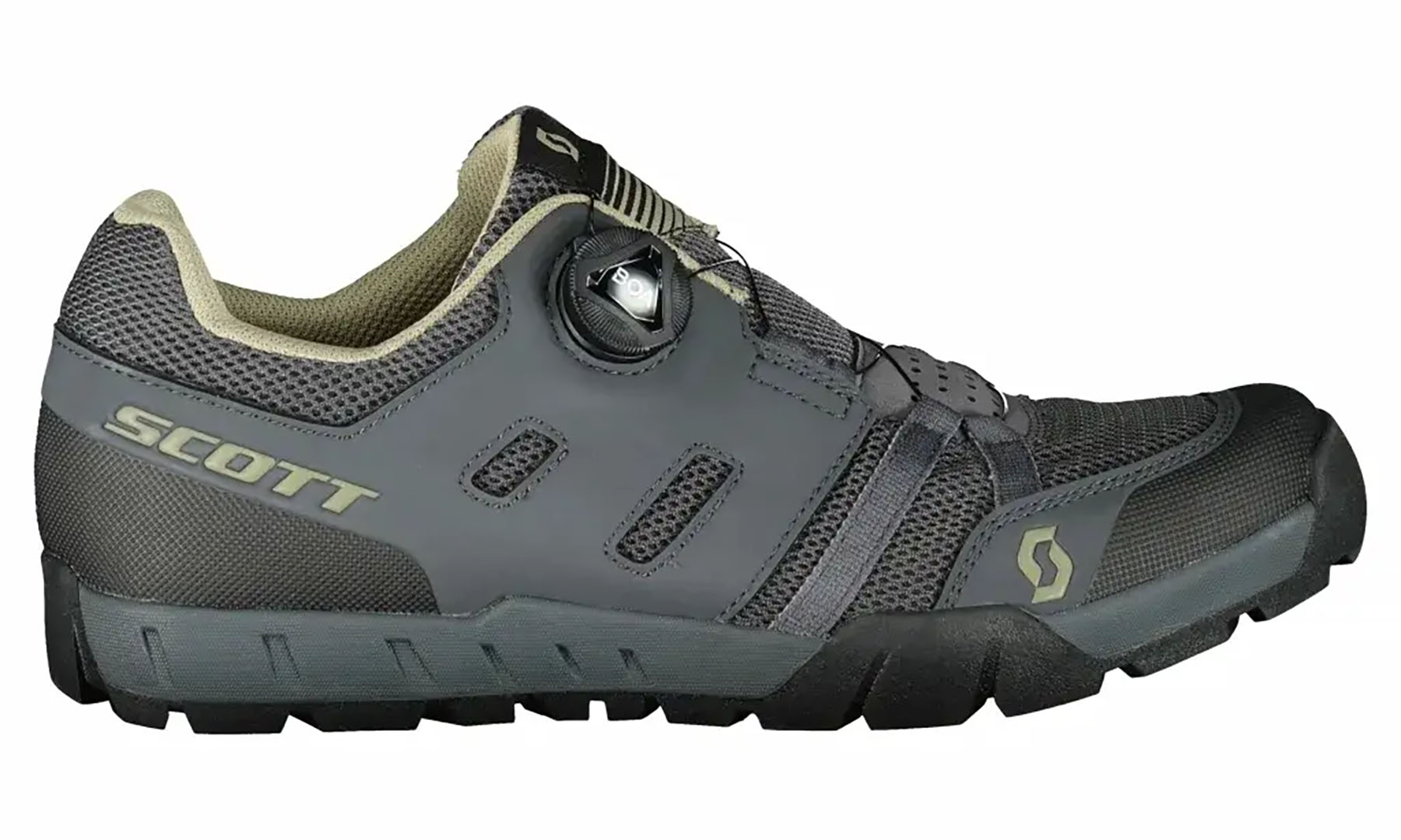 Фотография Велотуфли SCOTT SPORT CRUS-R FLAT BOA, серо-желтые, размер 47 (288834.7275) 5