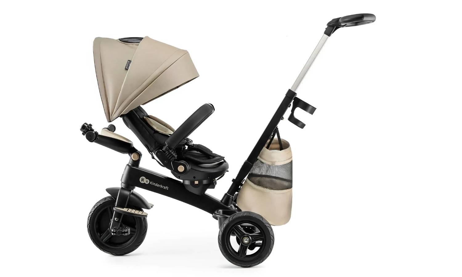 Трехколесный велосипед Kinderkraft Easytwist Beige 3 Трехколесный велосипед Kinderkraft Easytwist Beige 3