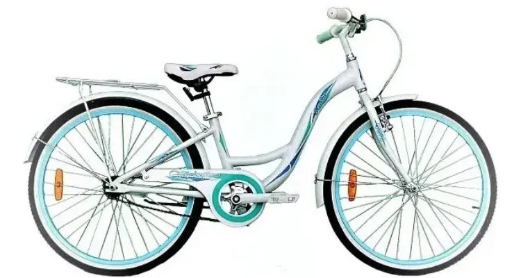 Велосипед VNC Emily AC 24" размер XXS рама 11 2023 Бело-голубой Велосипед VNC Emily AC 24" размер XXS рама 11 2023 Бело-голубой
