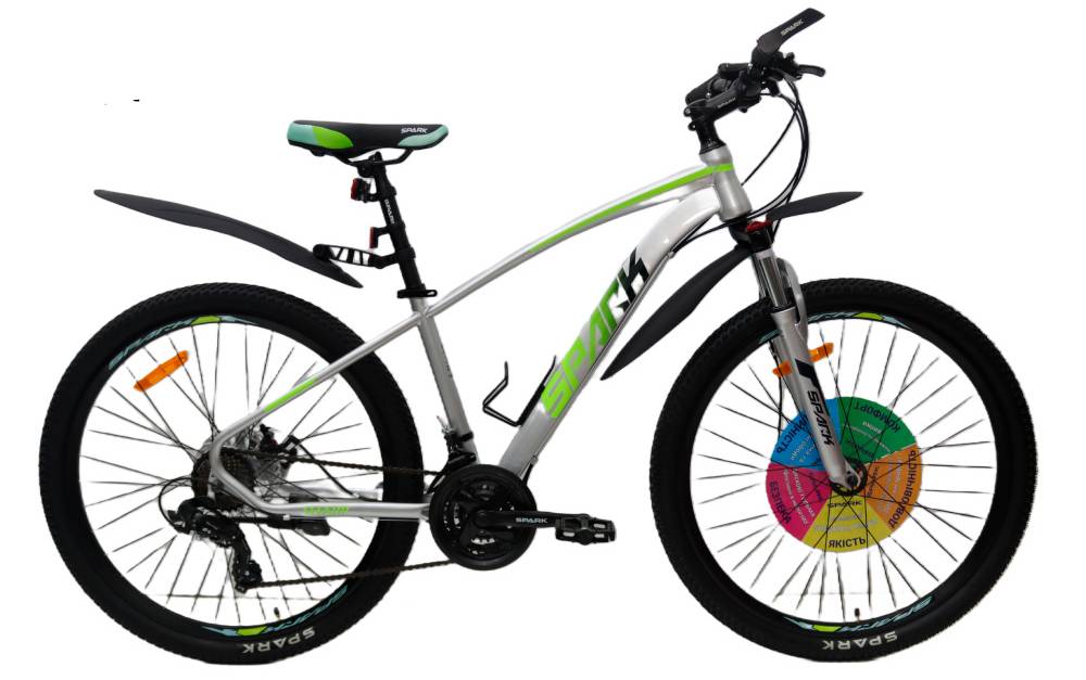 Фотография Велосипед SPARK SHARP 27,5" размер S рама 16" 2024 Серый