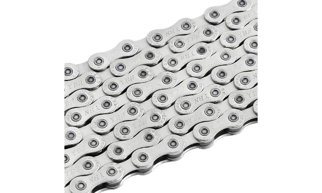 Цепь велосипедная Grey's 10ск. SH10 Silver/Silver, 116 звеньев 