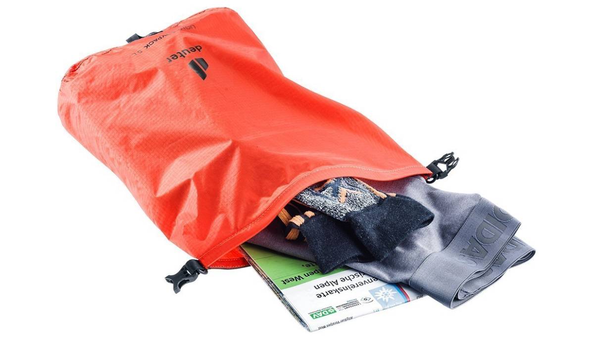 Чехол-мешок DEUTER Light Drypack 5 цвет 9002 papaya 2