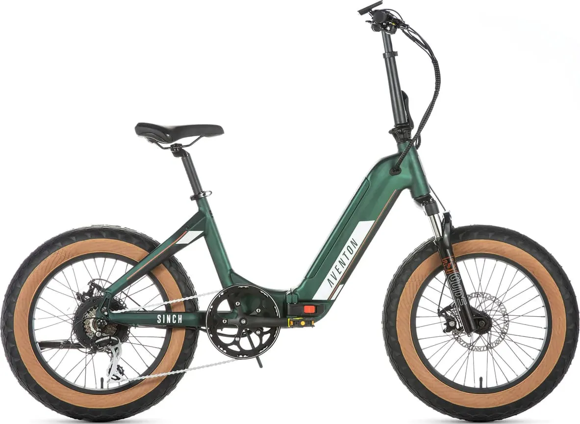 Фотографія Електровелосипед Aventon Sinch 500 ST 20" (2023) Зелений
