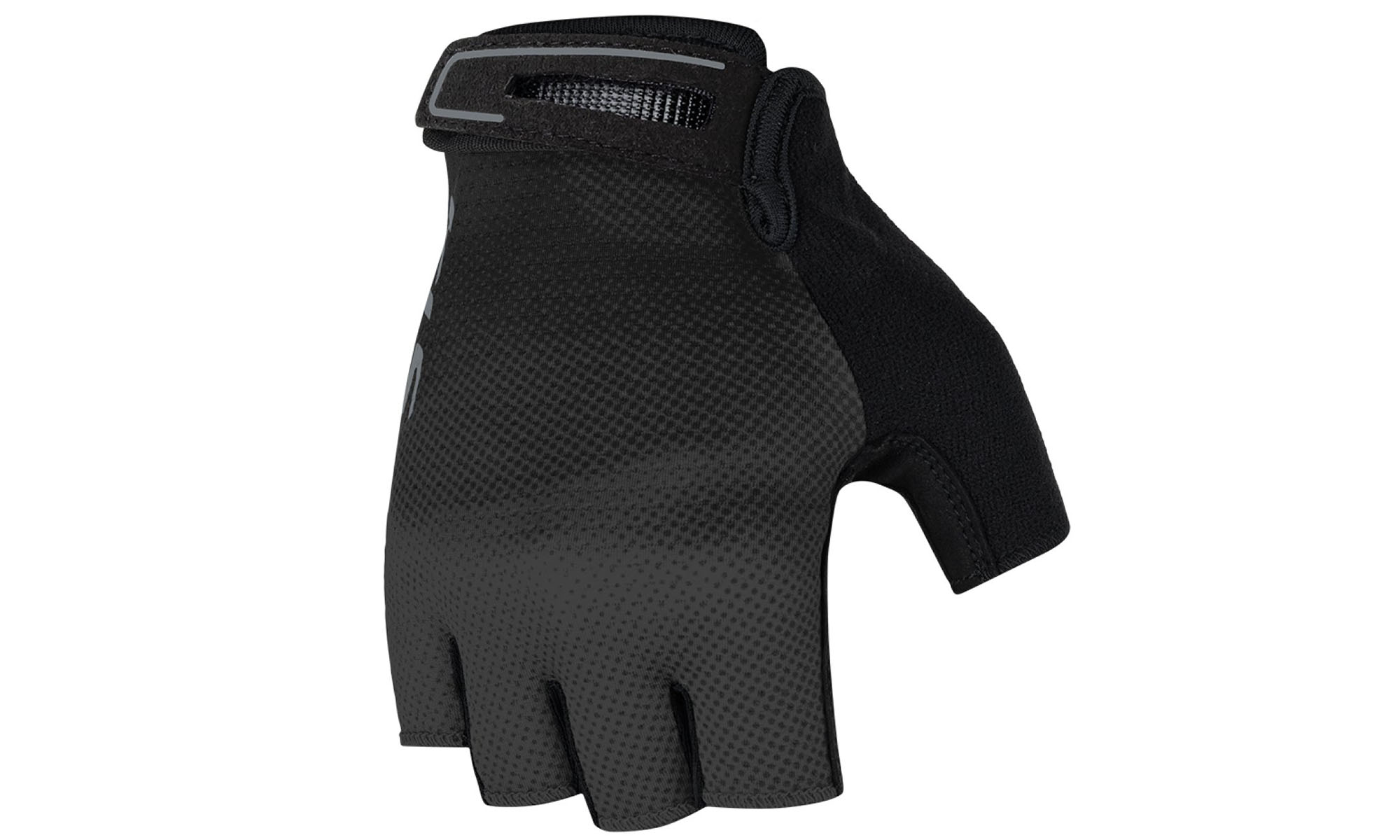 Перчатки с короткими пальцами KLS Factor 025, цвет черный, размер L Перчатки с короткими пальцами KLS Factor 025, цвет черный, размер L