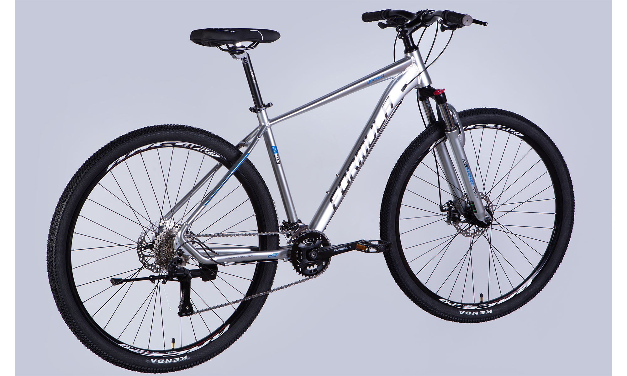 Фотографія Велосипед Formula ZEPHYR 3.0 DD CS 29", розмір L, рама-19", 2025, срiблястий 5