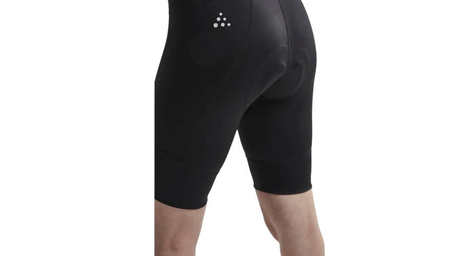 Шорты Craft Essence Shorts женские, размер L, сезон SS 21, черно-серый 2 Шорты Craft Essence Shorts женские, размер L, сезон SS 21, черно-серый 2