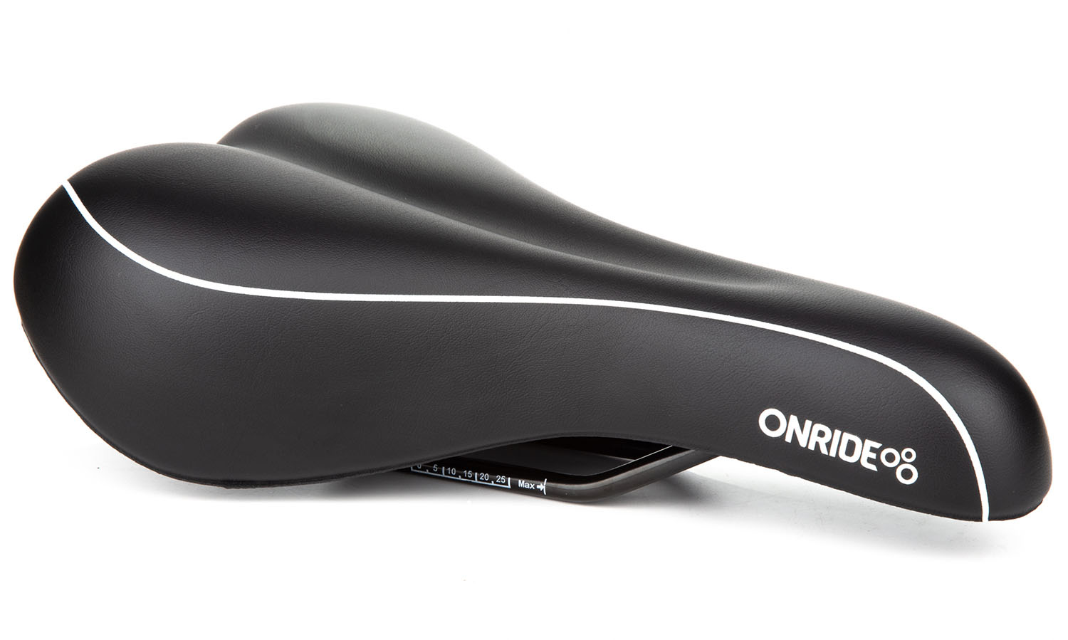 Фотография Седло ONRIDE Shire Gel черное 267х148мм 