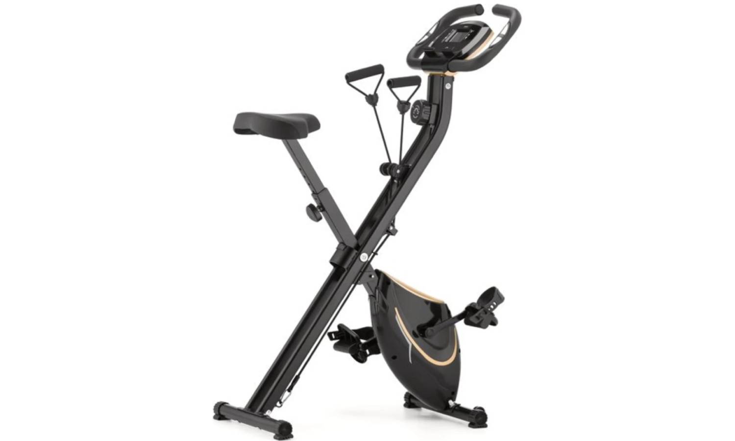 Велотренажер Gymtek FX600 магнітний складаний з золотими еспандерами 5 Велотренажер Gymtek FX600 магнітний складаний з золотими еспандерами 5