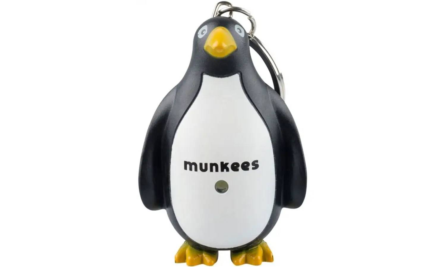 Брелок-фонарик Munkees 1108 Penguin LED black-white 2