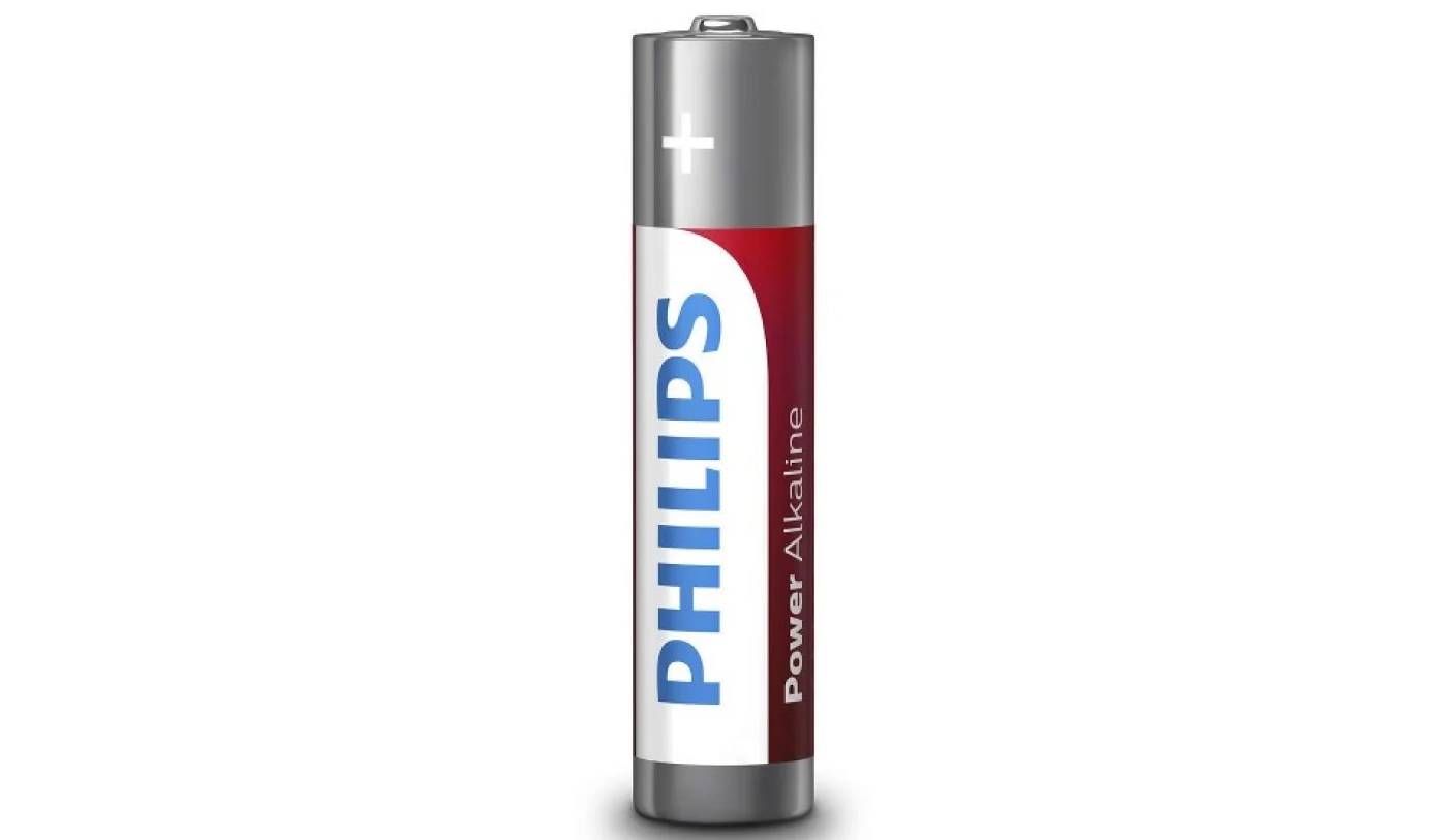 Фотографія Батарейка Philips Power Alkaline AAA LR03 1шт