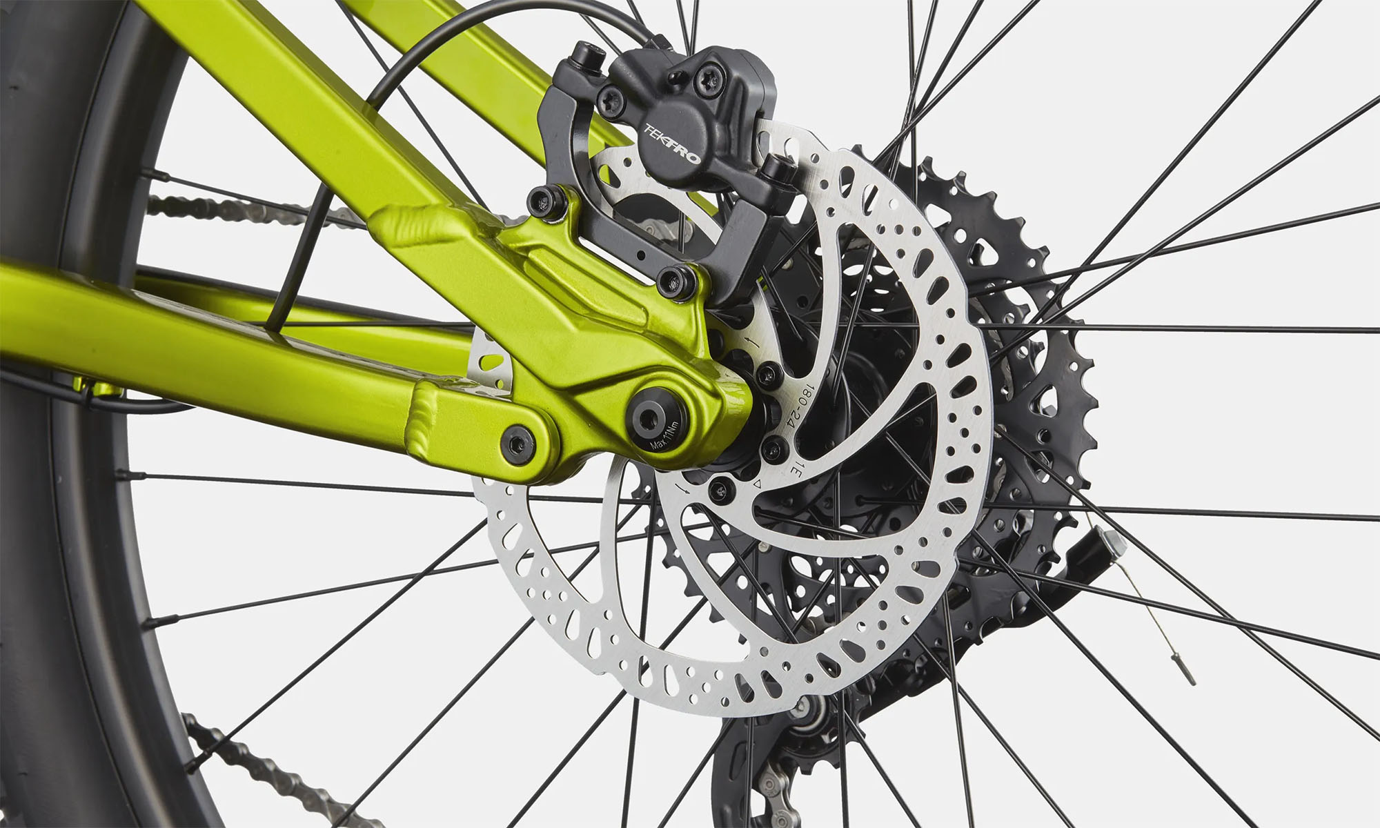 Велосипед Cannondale HABIT OS 26", размер XS, год 2026, черно-зеленый 8