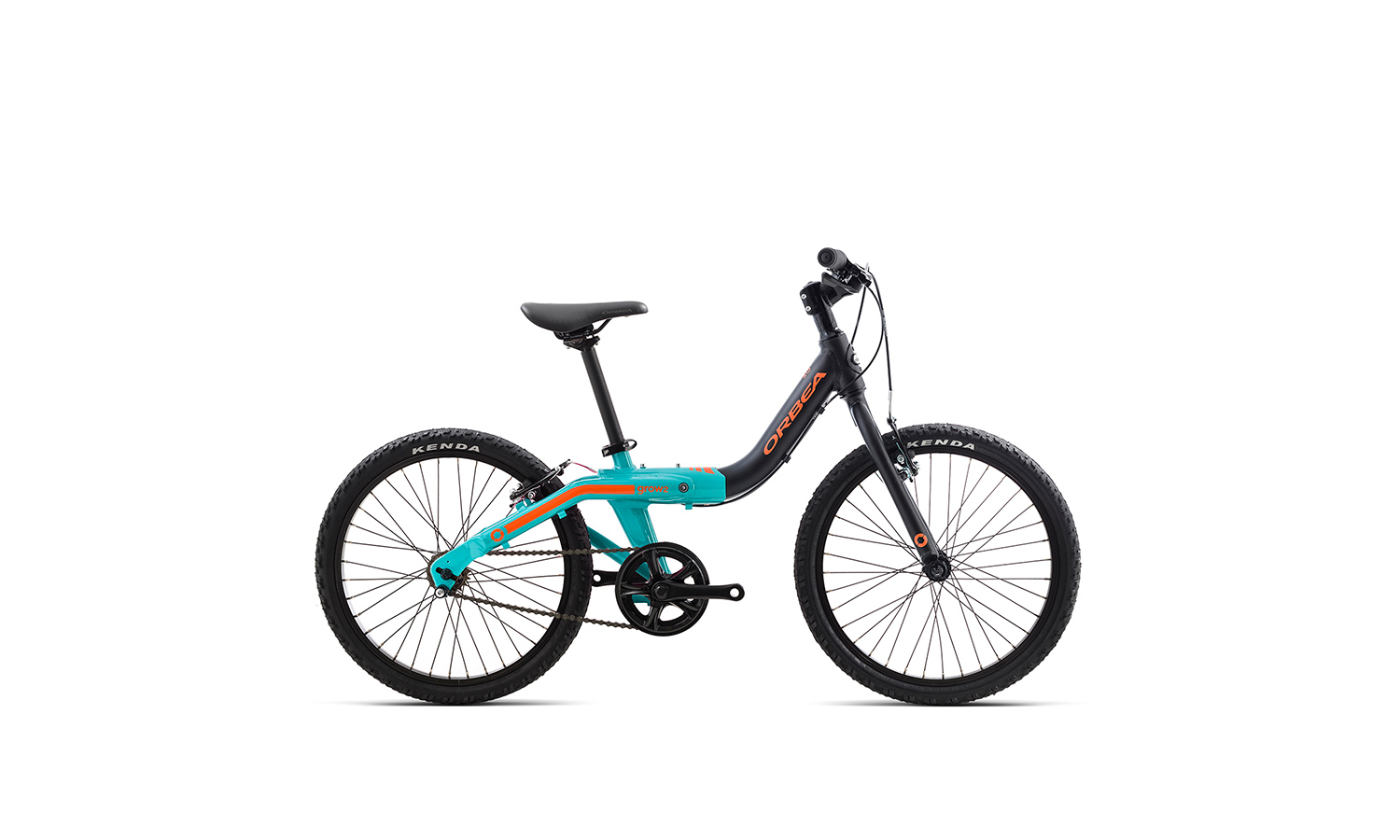 Фотографія Велосипед Orbea GROW 2 1V (2019) 2019 Чорно-блакитний