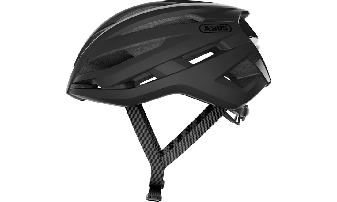 Фотография Велошлем спортивный ABUS STORMCHASER размер S (51-55 см), Черный