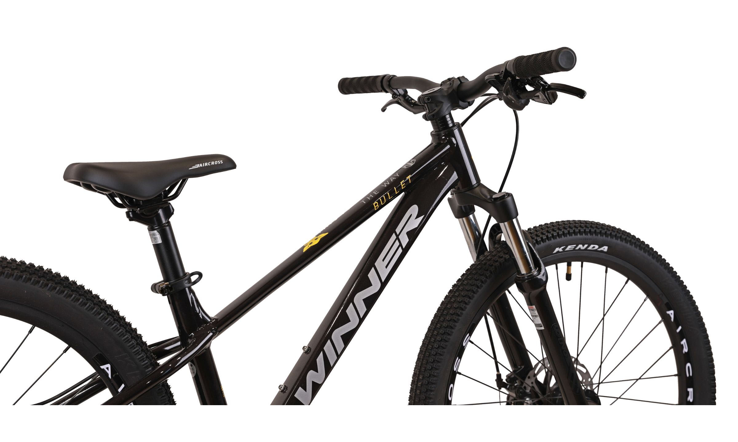 Велосипед Winner BULLET 24", рама 12", (2025) чорний 5