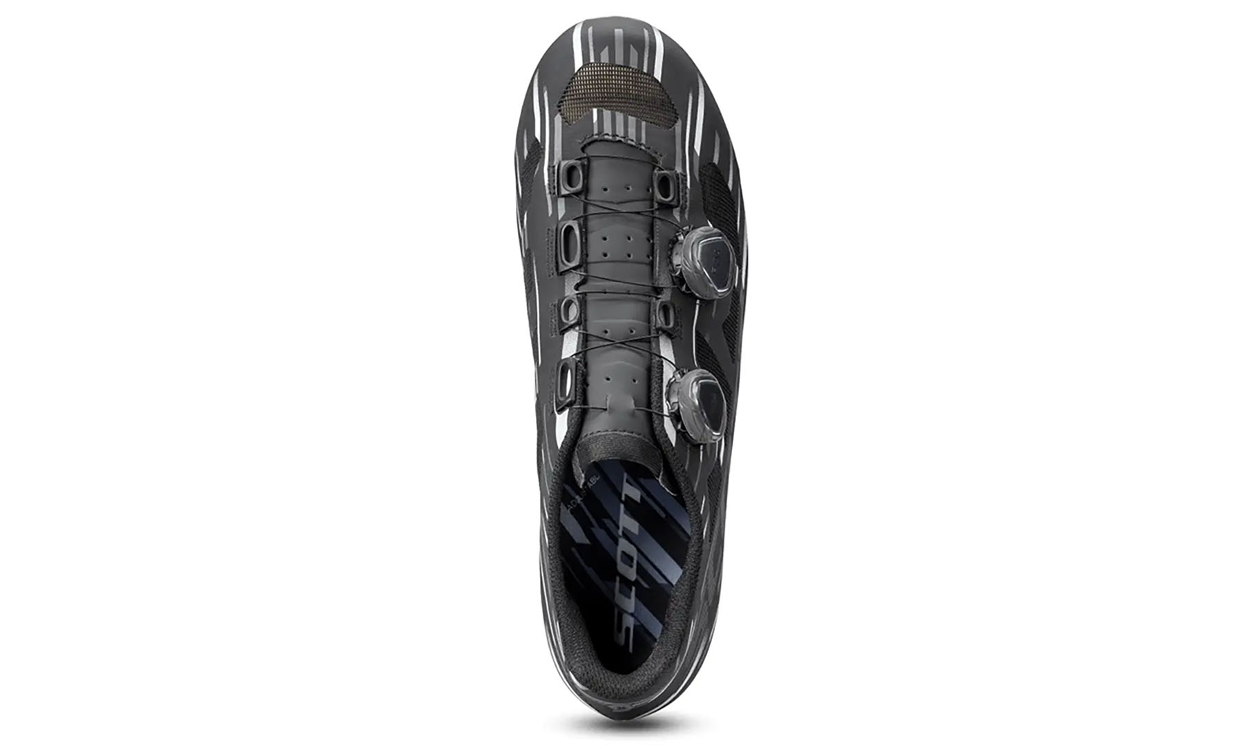 Велотуфли SCOTT ROAD VERTEC VENT BOA черно-белые, размер 45 (296552.1007) 5