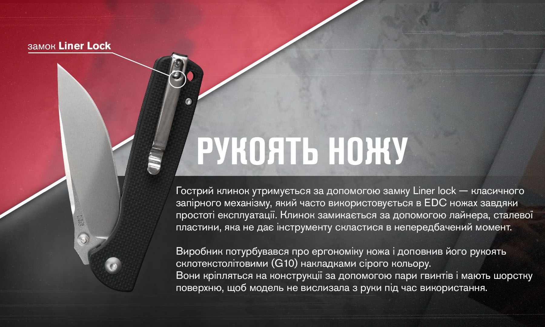 Ніж складаний Ganzo G6805-BK чорний 3