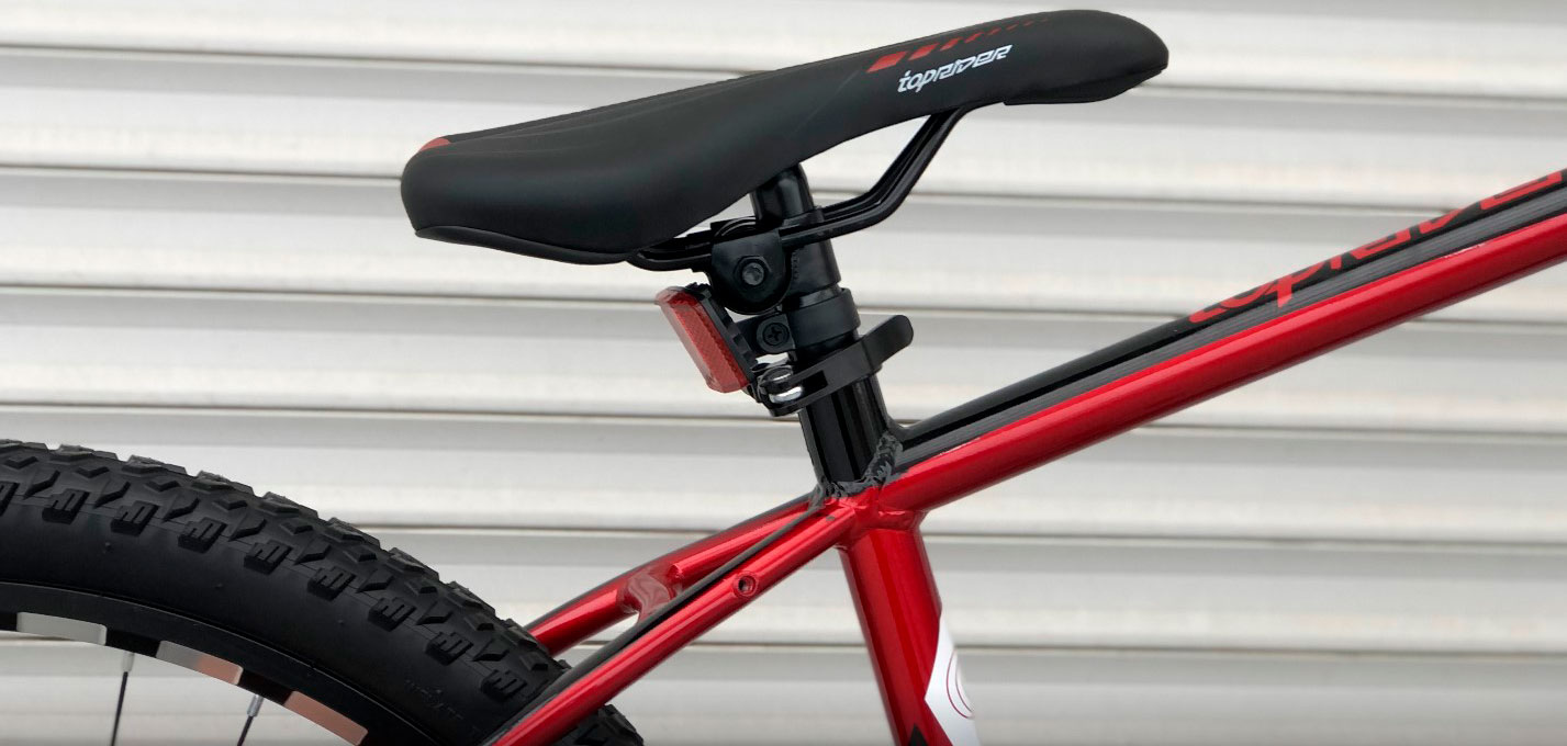 Фотография Велосипед Toprider 777 27,5" размер М рама 17 Красный 3