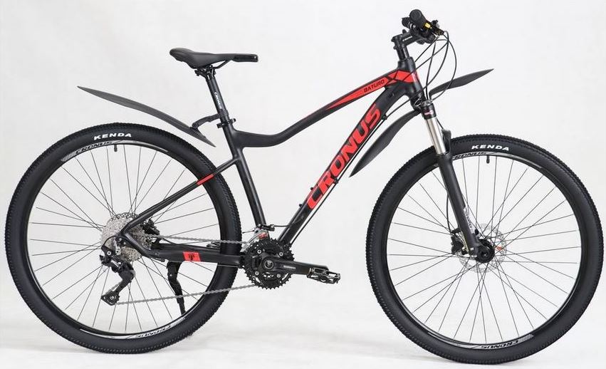Велосипед Cronus BATURO 520 29" рама XL 21" (2023) чорно-червоний