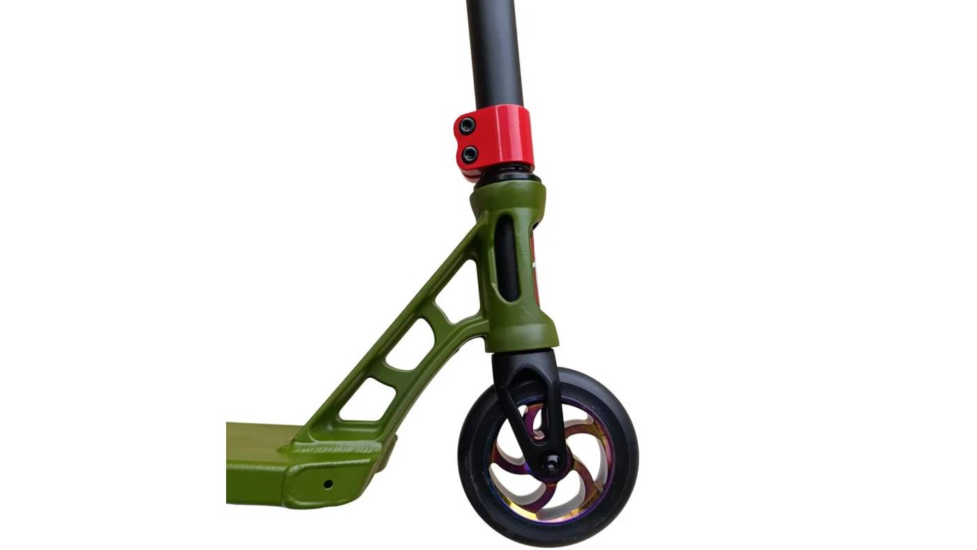 Трюковой самокат FreeRider Ltd 120 Pro зеленый 5 Трюковой самокат FreeRider Ltd 120 Pro зеленый 5