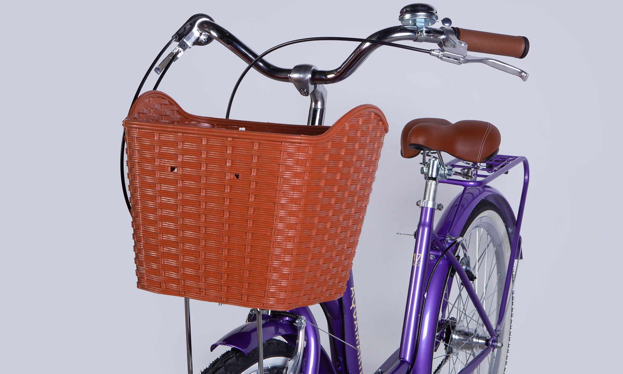 Велосипед Dorozhnik AQUAMARINE PH 26", размер M, рама 17", 2025, фиолетовый  6