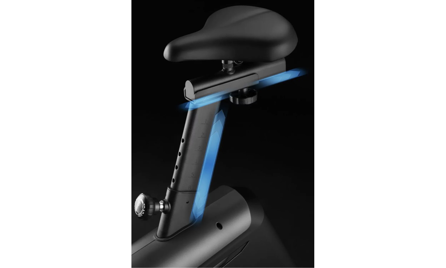 Велотренажер Gymtek XB4500 электромагнитный синий 13