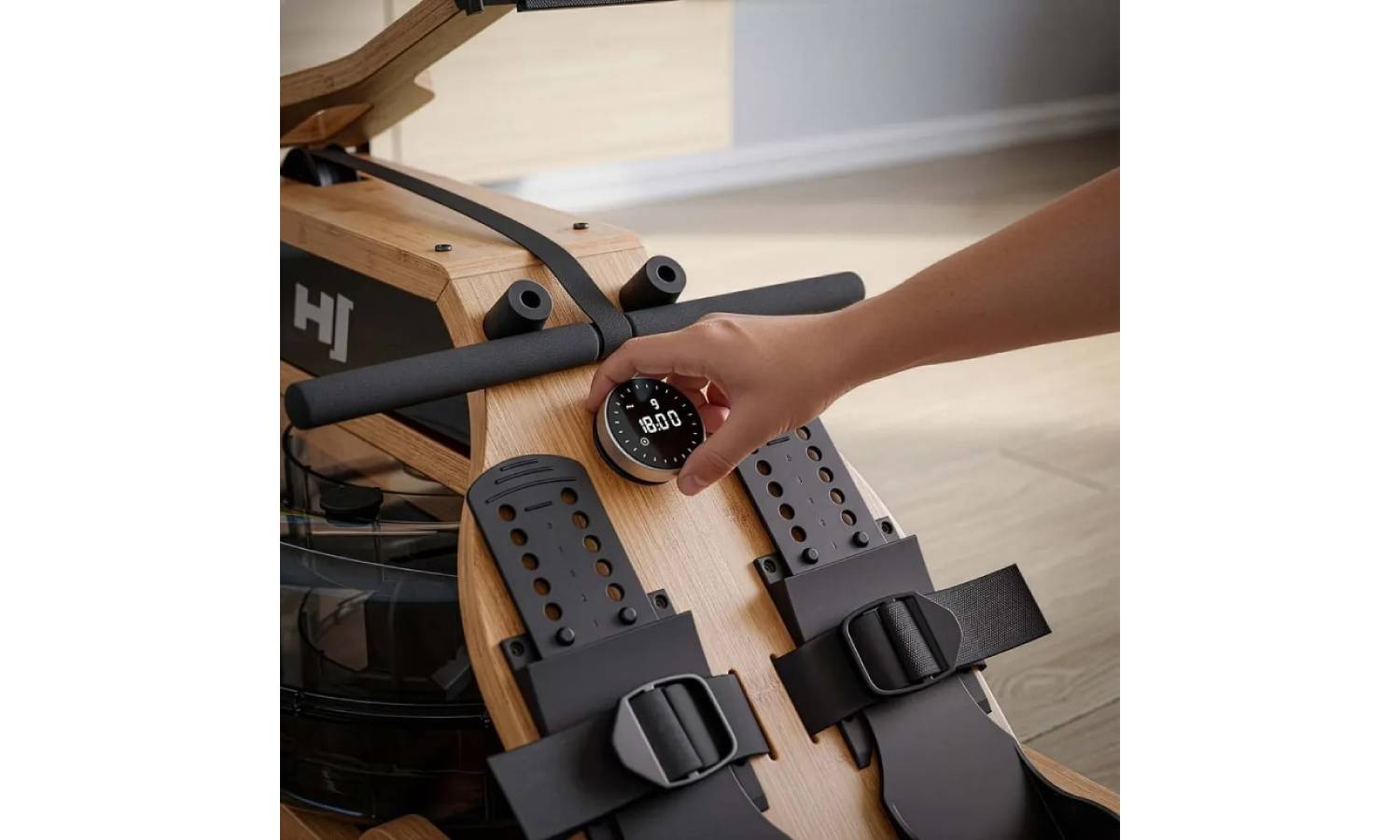 Гребной тренажер Hop-Sport HS-200WR Aquen 7