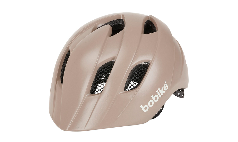Фотография Шлем велосипедный детский Bobike Exclusive Pus размер XS (46-53 см), Бежевый