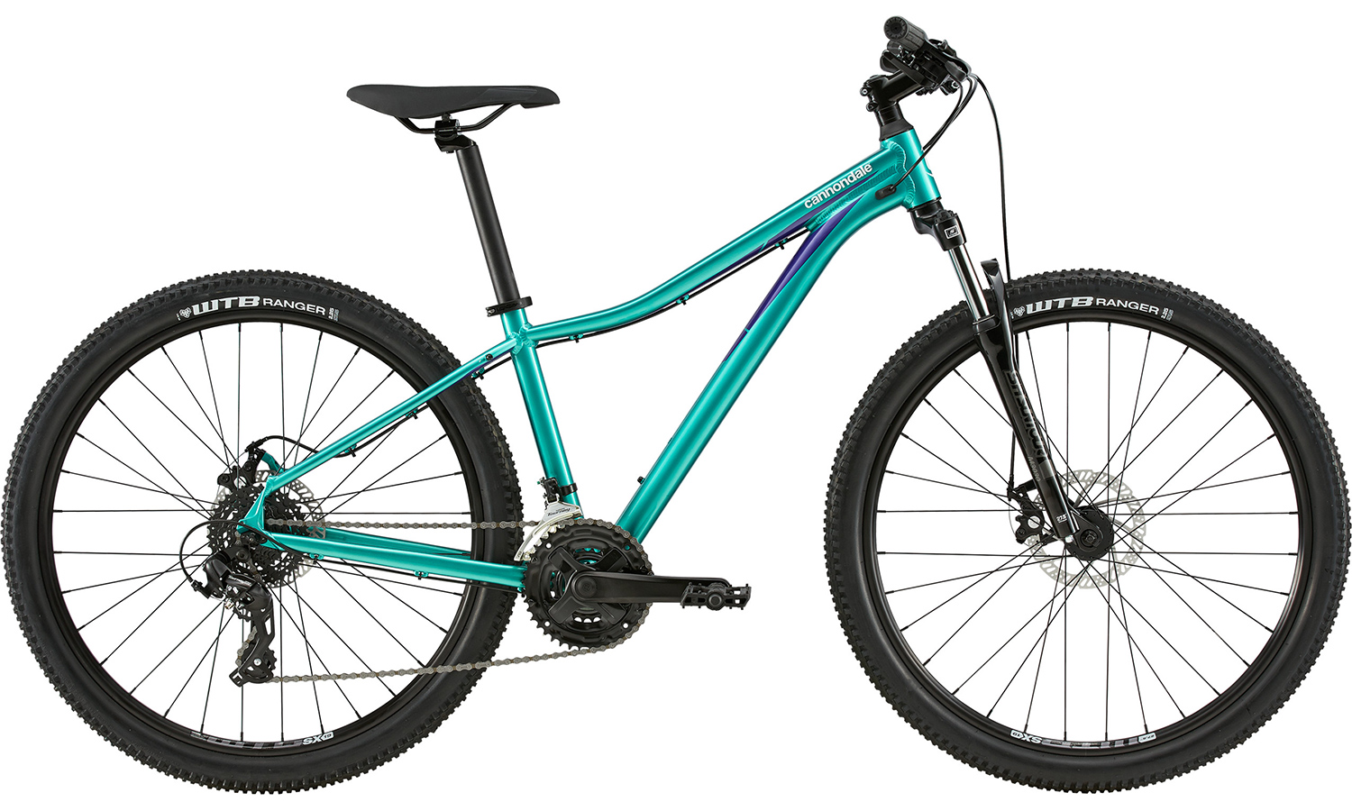 Фотографія Велосипед 27,5" Cannondale TANGO 6 Feminine (2020) 2020 Бірюзовий 5