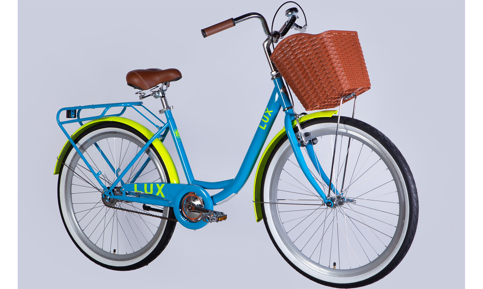 Велосипед Dorozhnik LUX Velosteel 26", размер M, рама-17", 2025, голубой 3