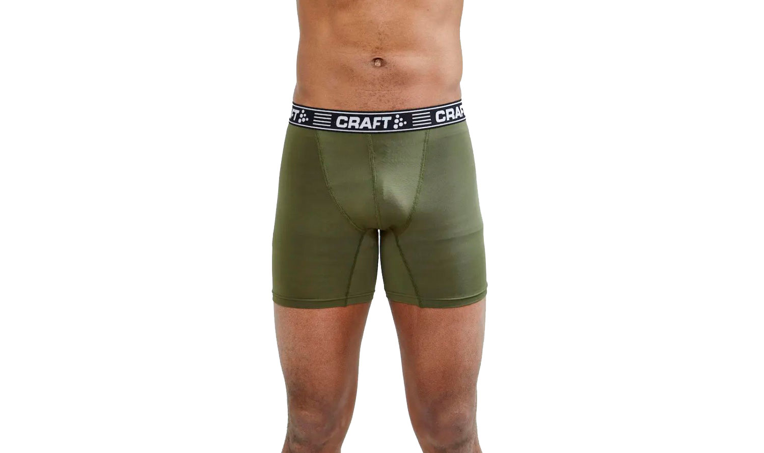 Фотография Мужское белье  Craft Greatness Boxer 6-Inch размер S, сезон AW 20, зеленый 4