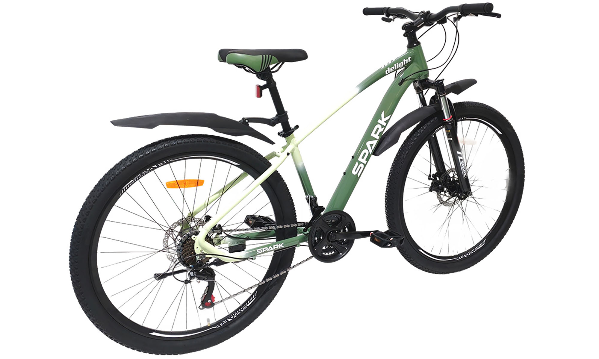 Велосипед SPARK DELIGHT 27,5", розмір S, рама 15", 2025, зелений 2 Велосипед SPARK DELIGHT 27,5", розмір S, рама 15", 2025, зелений 2