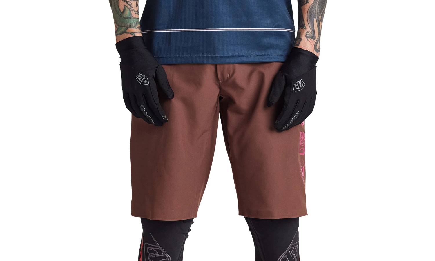 Велошорти TLD FLOWLINE SUPERLYTE SHORT розмір S 32 MONO CHOCOLATE 4