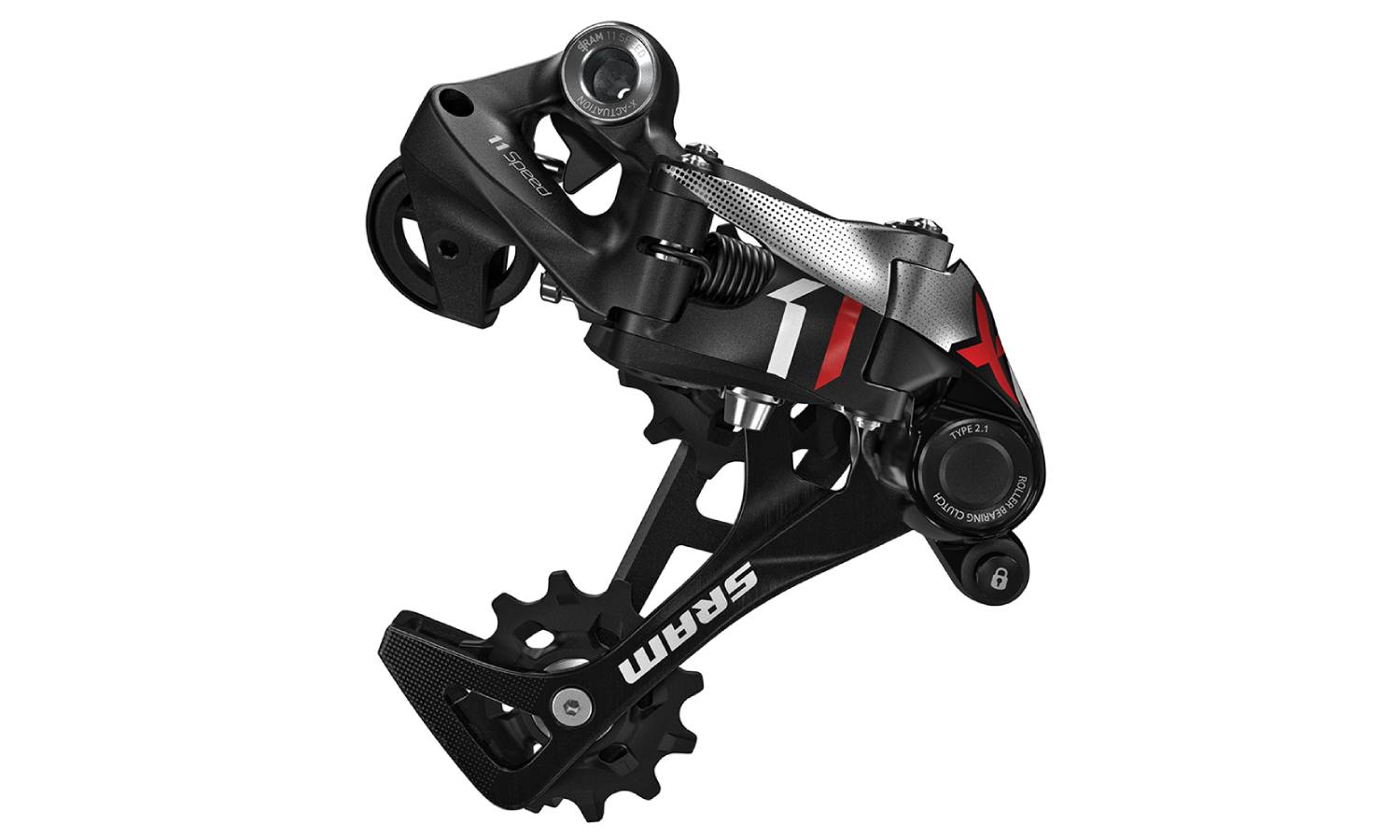 Фотография Задний переключатель SRAM X01 Type 2.1 11ск Red